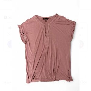 Cable & Gauge Mauve Short Sleeve Tee